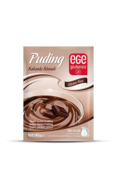 Ege Glutensiz Kakaolu Kinoalı Puding 145 g * 24 Adet